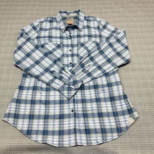 5.11‎ Tactical Flannel Shirt Womens Small Hanna Blue Plaid RAPIDraw Outdoors